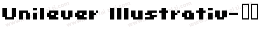 Unilever Illustrativ字体转换